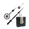 Metal Clock Hands and Clock Motor Kits Quiet Quartzs Clock Movement Mechanism Replacement Set for DIY Wall Clocks