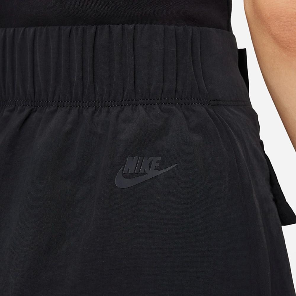 Nike Sportswear Tech Pack Sports Breathable A-Line Casual Maxi Skirt Women Bottoms Black DD4619-010