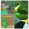 Tragbar Zugstange Manuell Sprühbar Einstellbar Getränkeflasche Sprühkopf Düse Gartenbewässerungswerkzeug Getränkeflaschen-Düse Gartenarbeit