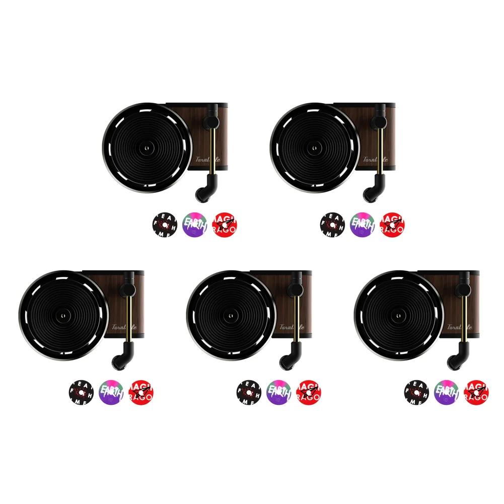 Creative Air Vent Outlet Aromatherapy Clip Spin Phonograph Interior Aromatherapy Clip Deodorant Auto Decoration Accessories