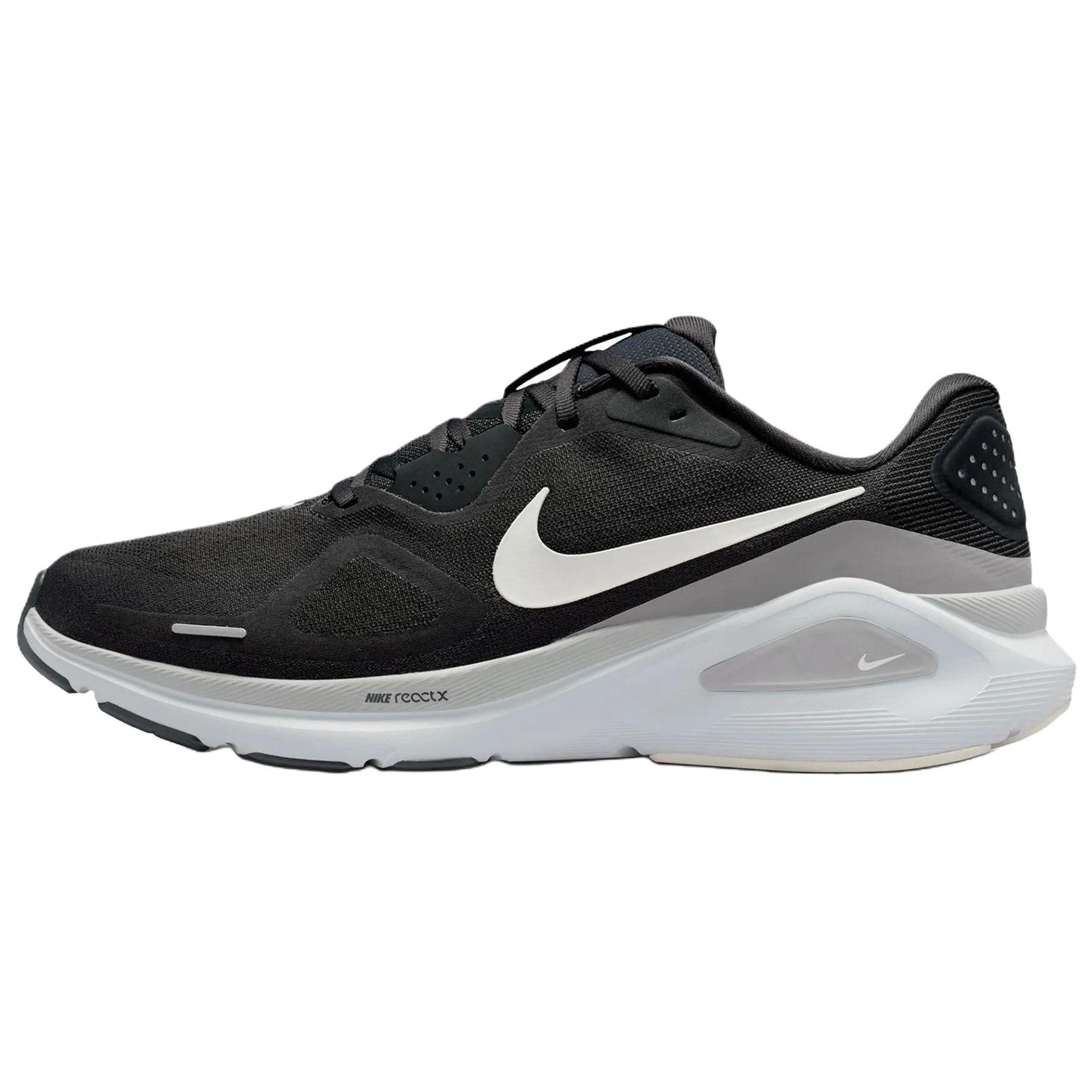 

Nike Structure 26 Slip Resistant, Breathable, Lightweight Rebound Casual Running Shoes Men s Black HJ1102-005 40