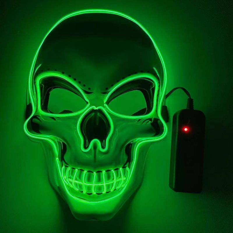 Halloween Mask Latex Mask Skull Mask Horror Decoration Full Head Skull Mask Helmet Movable Jaw Masque Gifts Party Costume Mask