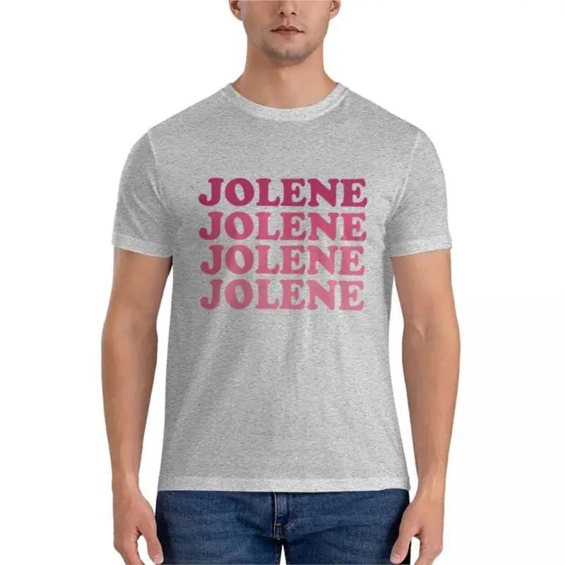 летние топы для мальчиков мужская футболка Jolene Jolene Jolene Joleeeene Классическая футболка милые топы мужская футболка S
