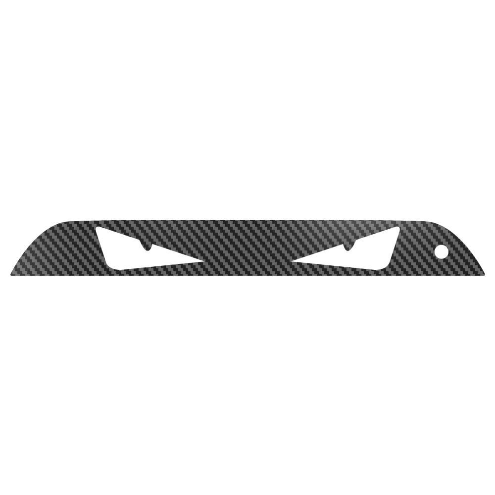OVCN5 1Pc Carbon Fiber Stickers for Ford Ka 2013-2022 Rear High Mounted Stop Brake Lamp Light Car-Styling Accessories