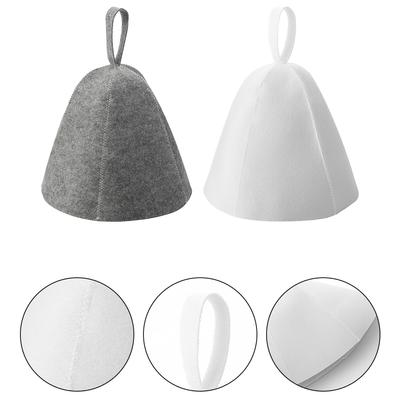 100% Brand New Sauna Hat Thicken Cap Avoid Heatstroke Heat Insulating