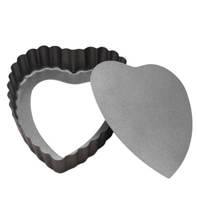 Heart Shape DIY Pie Pan Multipurpose Non Stick Pizza Cake Baking Plate