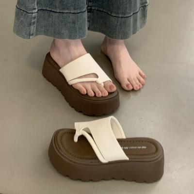 Thick-soled Height-increasing Women's Sandals New Styles of Beach Hermitage Shoes Slippers