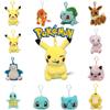 Söt Pokémon Pikachu Charmander Plyschleksaksväska Pendant nyckelring