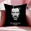 Tv H-House Cushion Cover Breathable Linen Pillowcase Summer Odorless Eco-Friendly Invisible Zipper Washable