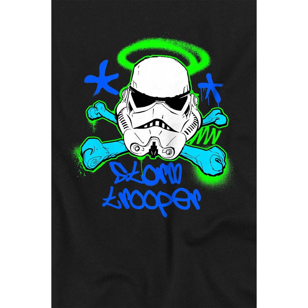 Star Wars Mens Stormtrooper Stencil T-Shirt