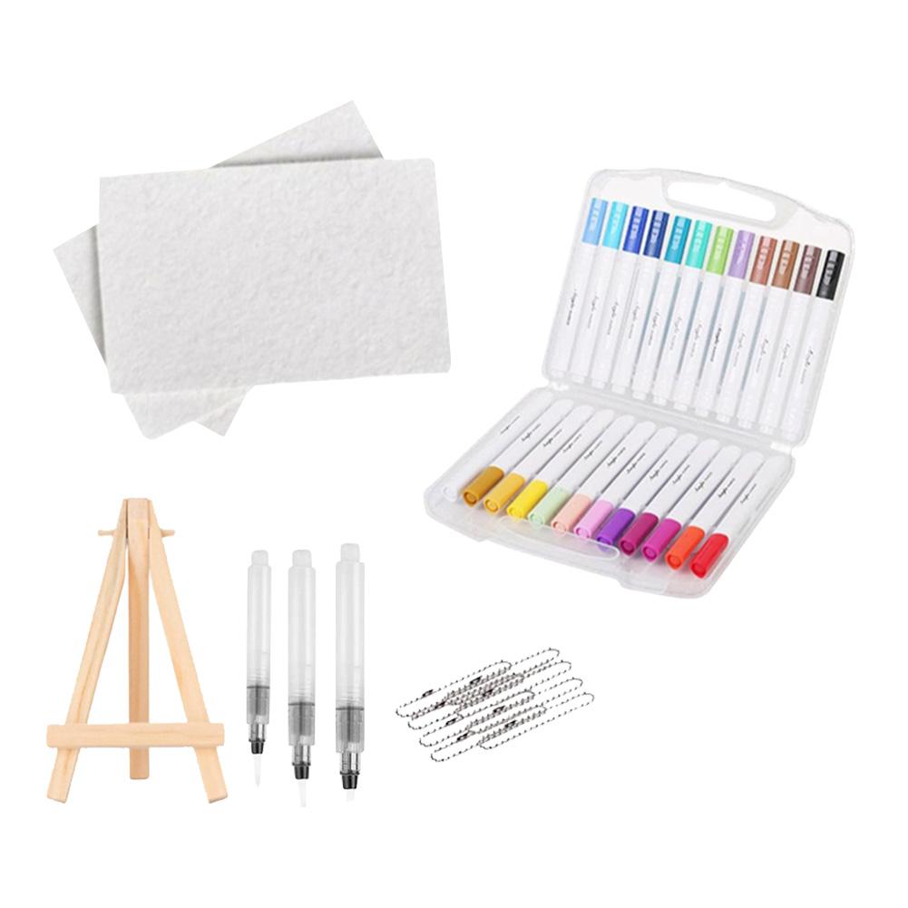 Magic Canvas Sponge DIY Creative Activity Bubble Popcorn Drawing Pen 12 Colors 3D Art Safe Puffy Pen Texture Painting Kit