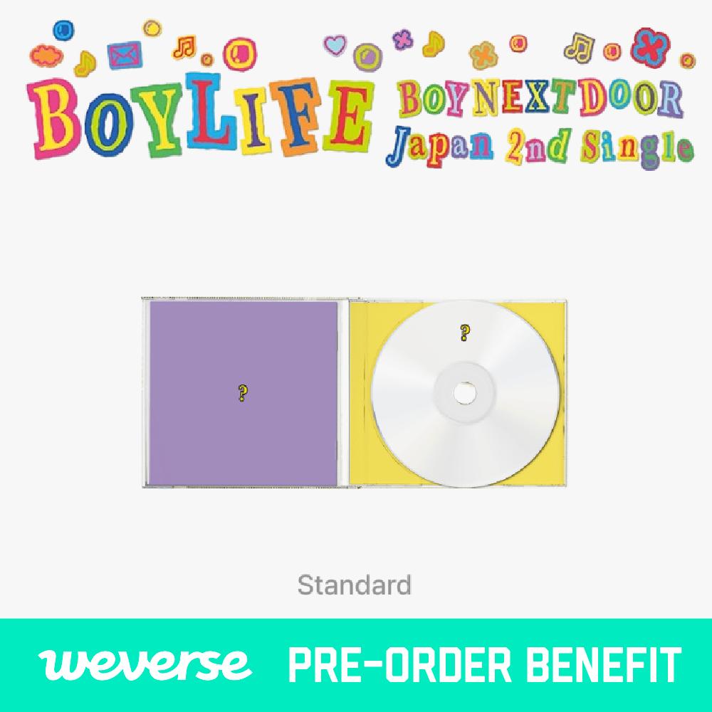 Pre-order BOYNEXTDOOR JAPAN 2nd Single BOYLIFE Standard Edition & Weverse POB
