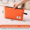 Waterproof Cosmetic Pouch Zipper Closure Underwear Storage Bag  Business Trip Luggage Storage