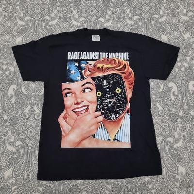 Rage Against The Machine Vintage T-Shirt Herren Damen T-Shirts Top Public Service Announcement 90er