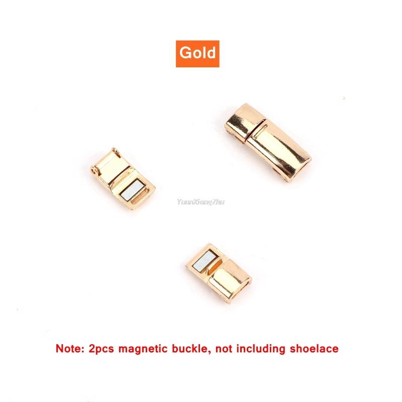 New Elastic Magnetic Shoelaces Sneakers Shoelace Kids Adult No Tie Shoe Laces Rainbow Lock Lazy Laces One Size Fits All Shoes