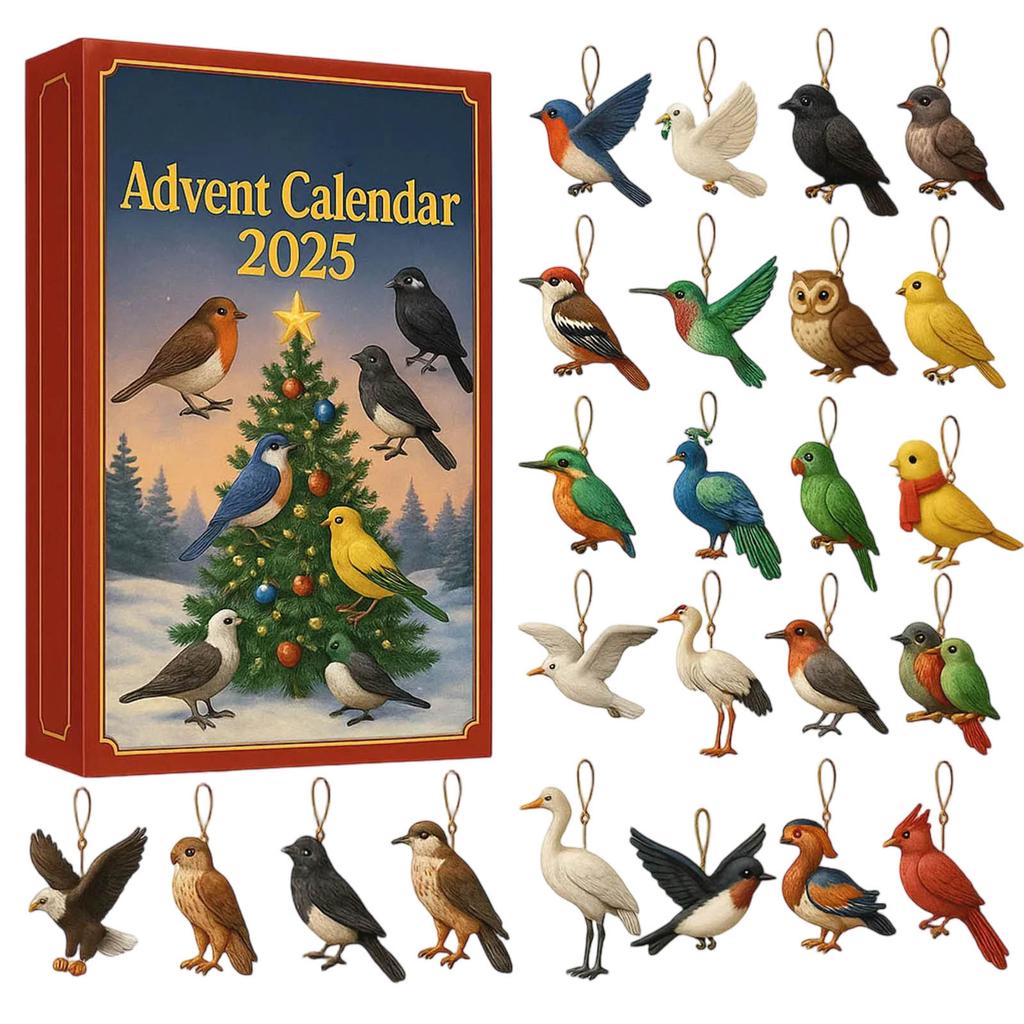 Arrival Calendar Includes 24 Christmas Decorations. Arrival Calendar Christmas Countdown
