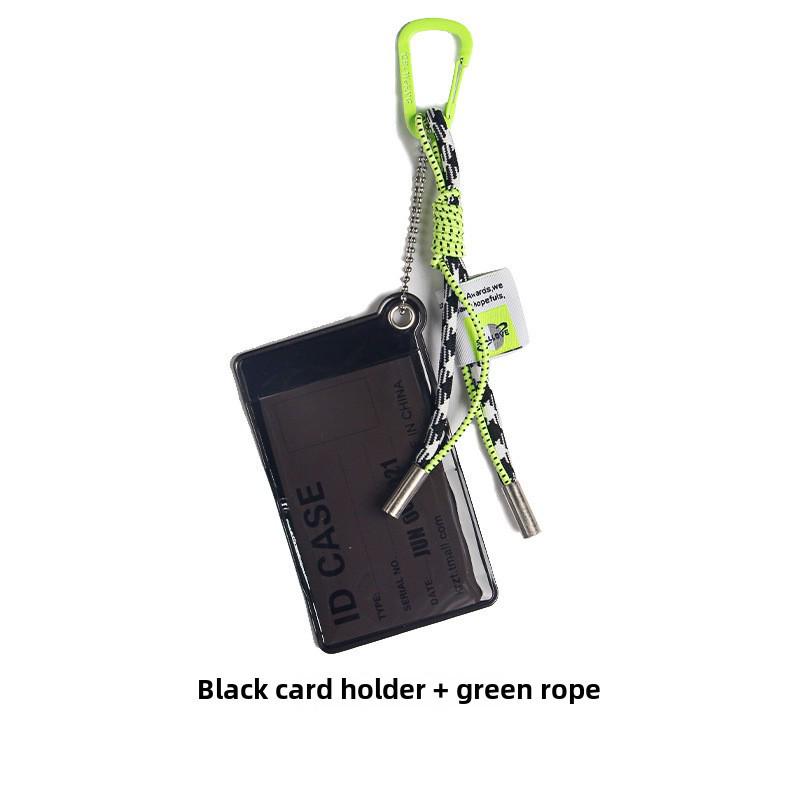 PVC Transparent Card Holder - Student Meal, Access, Bus Card Pendant for Backpacks or School Bags, Men's and Women's Accessories