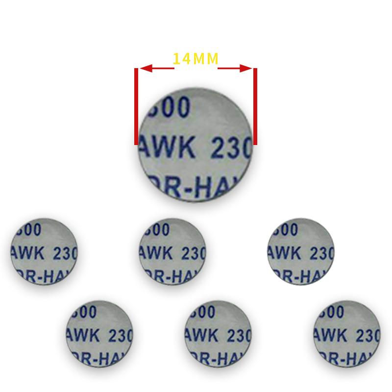 SVV Lot De 2 Autocollants De 10 Mm De Diamètre - Avec