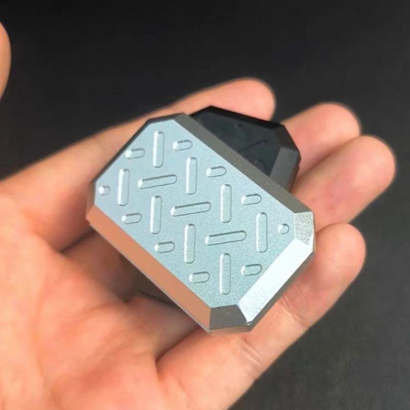 Metal infinite position Magnetic Push Card Plate Coin Fidget Mechanical Slider EDC Sensory Stress Relief Pocket Toy Anti Anxiety