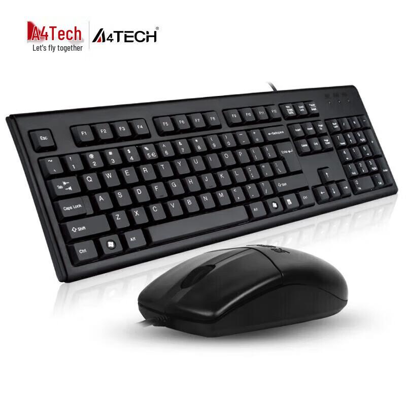 A4TECH KK-5520NP Wired Keyboard and Mouse Combo