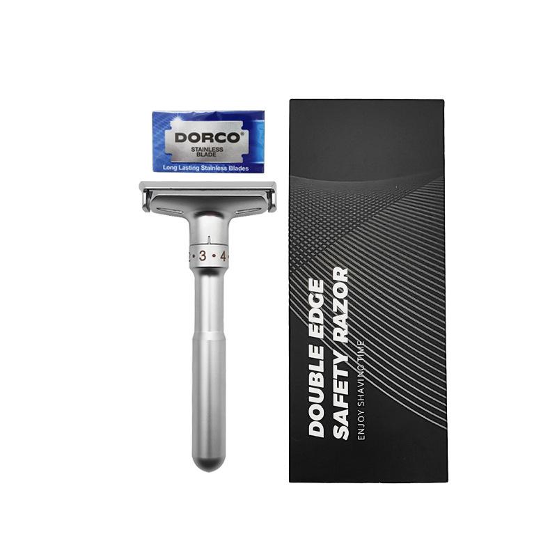 

Safety, Shaver, Manual Shaver, Men s Double-sided Shaver, Old-fashioned Shaver One Size серебряный