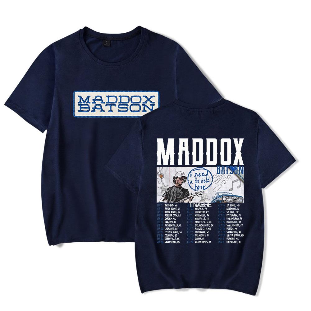 Maddox Batson T Shirt Fashion Printed I Need A Truck Tour Summer Harajuku Mens Tshirts Short Sleeves Mens Street Wear Clothing