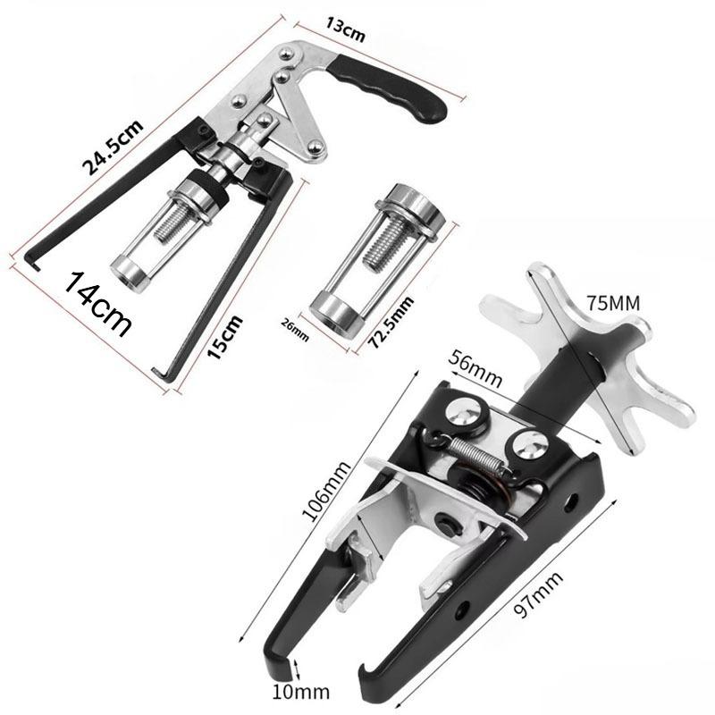 Car Engine Valve Spring Removal Pliers, No Disassembly Valve Seal Install Remover Tool for Sedan Van Engine Service