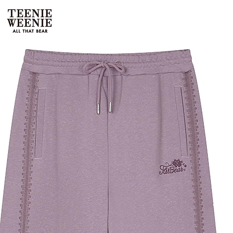 Teenie Weenie Women's Bear Letter Sweatpants