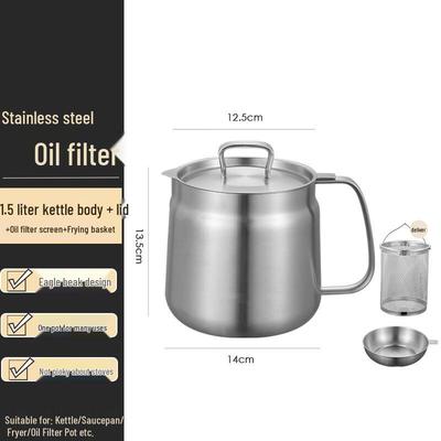 304 Stainless Steel Oil Filter Pot