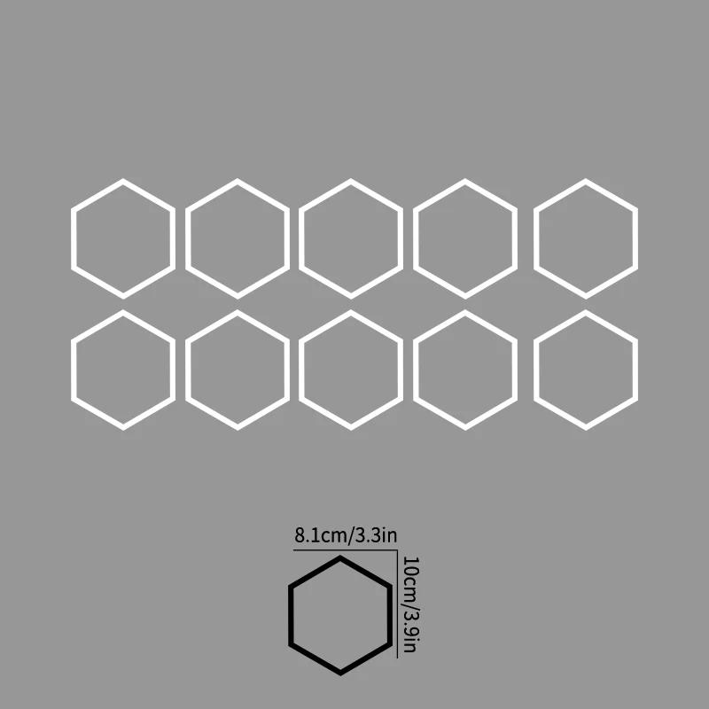 

10 шт. полые/твердые сотовые наклейки для автомобиля DIY спортивные авто боковые двери украшения автомобиля весь кузов виниловые наклейки открытый стиль стиль