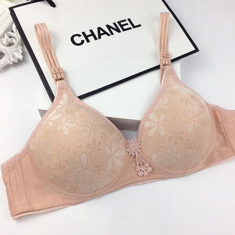 

Новый стильный бюстгальтер без бретелек для внешней торговли, удобная маленькая чашка, двубортное нижнее белье, бюстгальтер для женщин, тонкий бюстгальтер без бретелек 75B серый