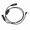 2.5mm Motorcycle Helmet Headset Microphone PTT for Motorola Two Way Radio T5428 T6200C T5720