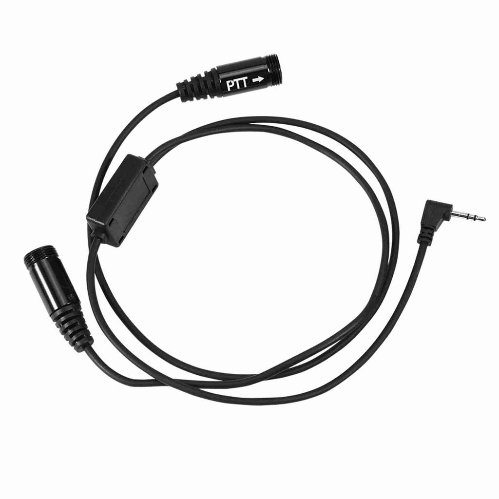 2.5mm Motorcycle Helmet Headset Microphone PTT for Motorola Two Way Radio T5428 T6200C T5720