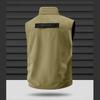 Taglia Forte 6XL Gilet Primavera ed Estate Uomo Taglia Europea Gilet Gilet da Lavoro Senza Maniche Giacca Casual