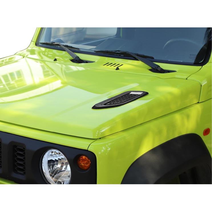 Car Front Hood Air Outlet Vent Decoration Cover Sticker for Suzuki Jimny JB64 JB74    2022 2023 Exterior