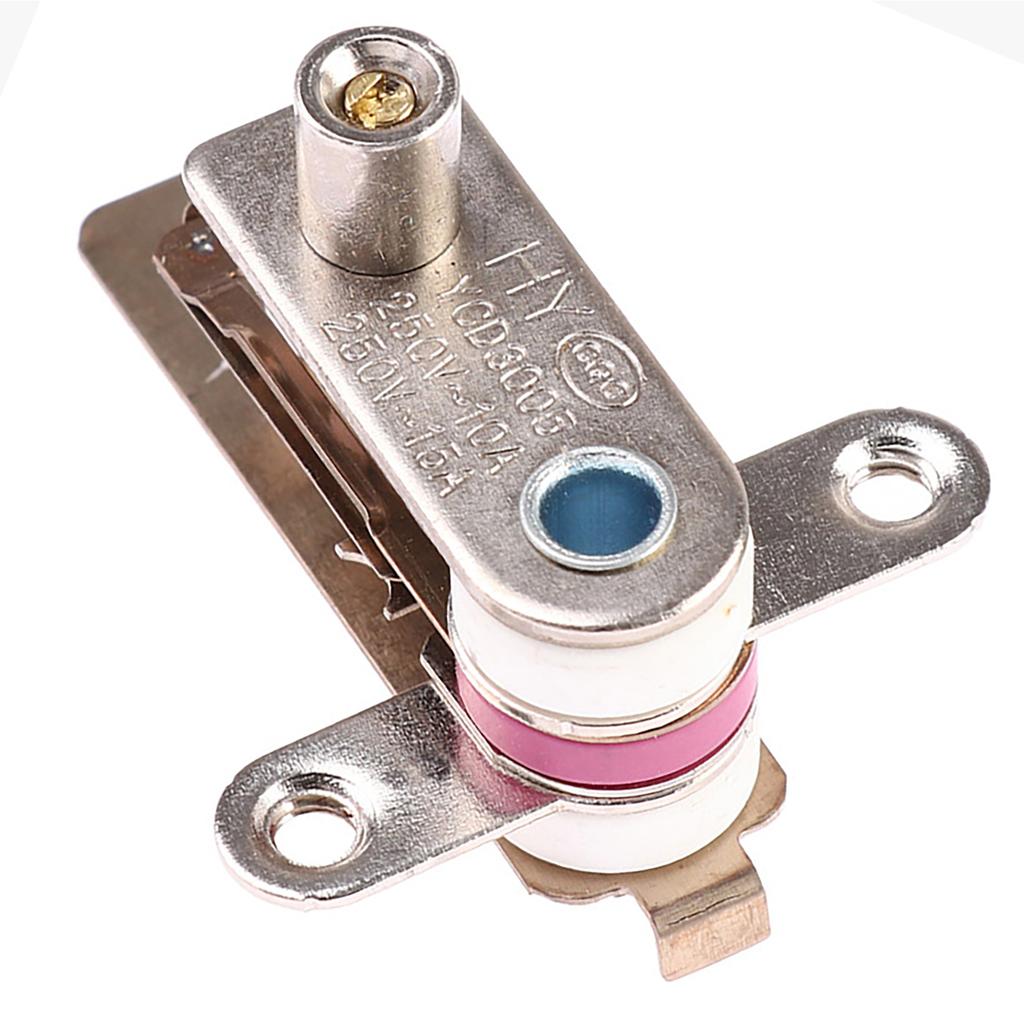 2 Pack Multifuntional Electric Pots Switch 10A Rice Cooker Contact Switch Metal Texture for Professional Kitchen Repairs