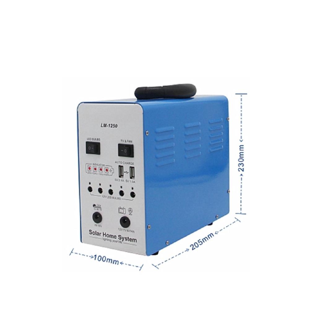 20W Solar Panel Generator USB Portable Solar Generator Kit Powered Iron Shell Solar Energy Solar Powered System