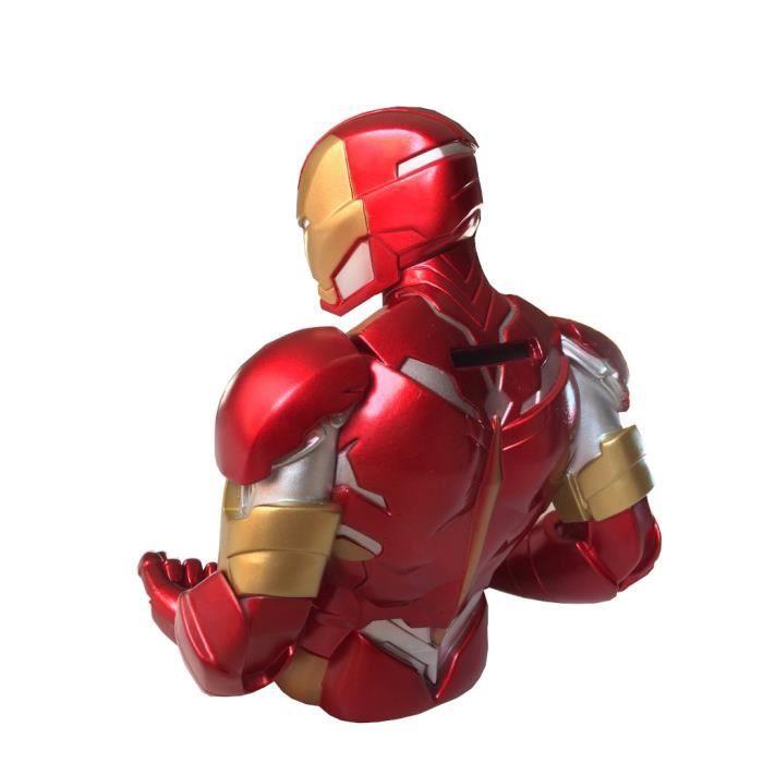 Tirelire - Marvel - Iron Man - Edition Deluxe - Multicolore - PVC - Mixte