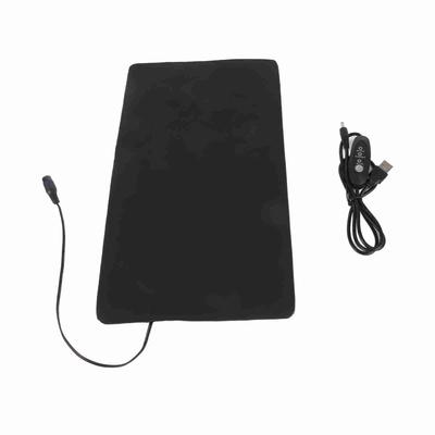 3 Gear Temperature Adjustment Seedling Heat Mat PU Leather Low Voltage Plant Heating Pad Textured Surface Waterproof Design
