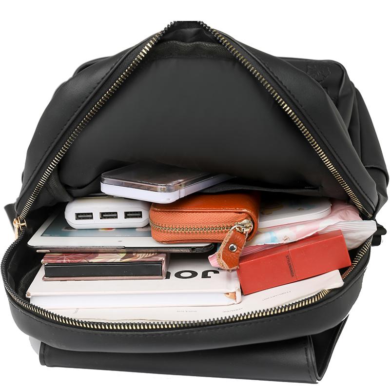 Ryggsekk Dame Ryggsekk Pendler Stor Kapasitet Skulderveske