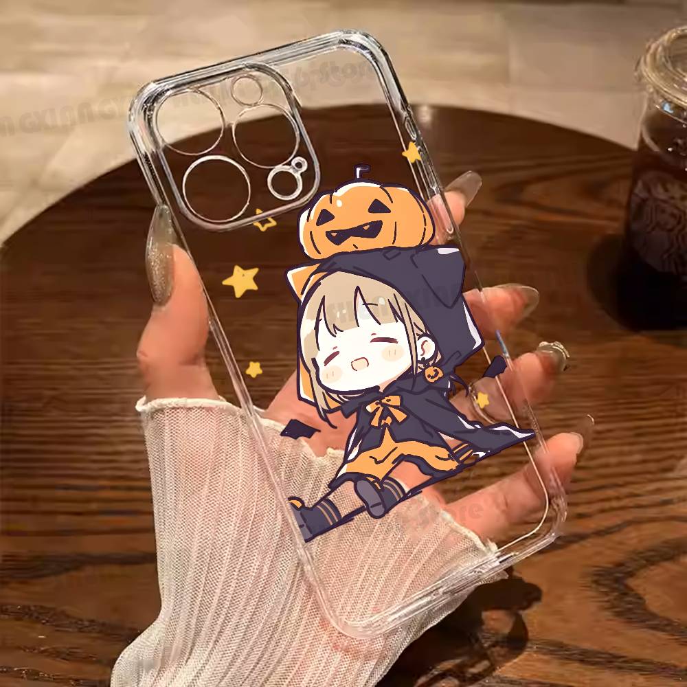 

Cute Witch Kawaii Phone Case For iphone 11 12 13 14 15 16 17 Pro Max PIus Transparent Silicone iPhone16