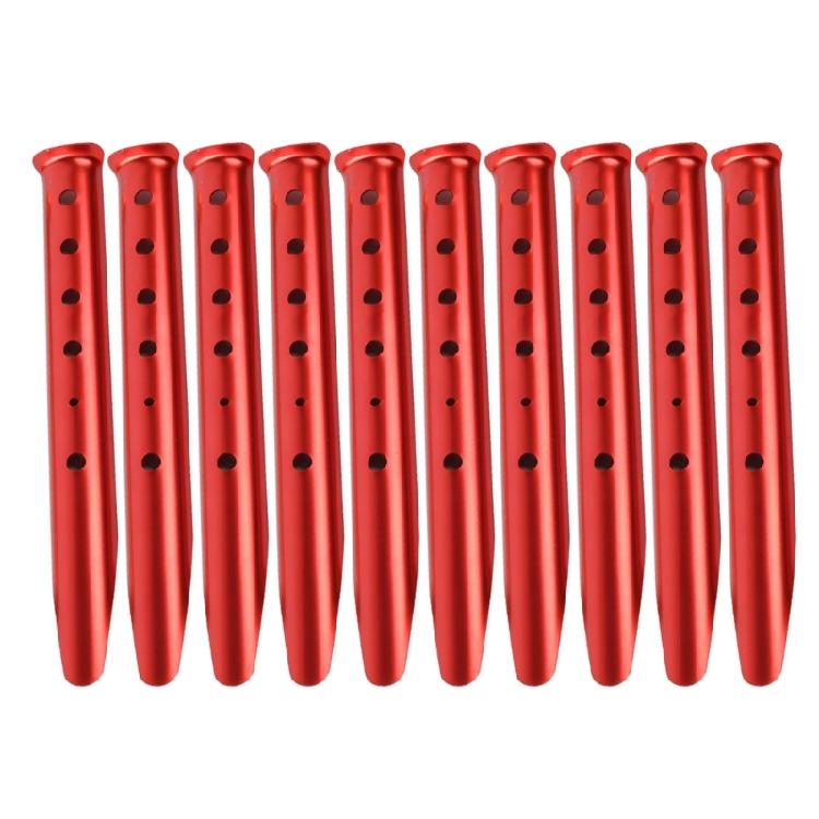 10 шт. Наружные туристические походные тенты Колышки Колышки для грунта Органайзеры Колышки для палаток для устойчивых наружных укрытий оранжевый