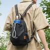 Schoolbag Outdoor Hiking Light Water Cup Breast Bag Personalized Foreign Style Shoulder Bag Leisure Travel Mountain Climbing Contrasting Color