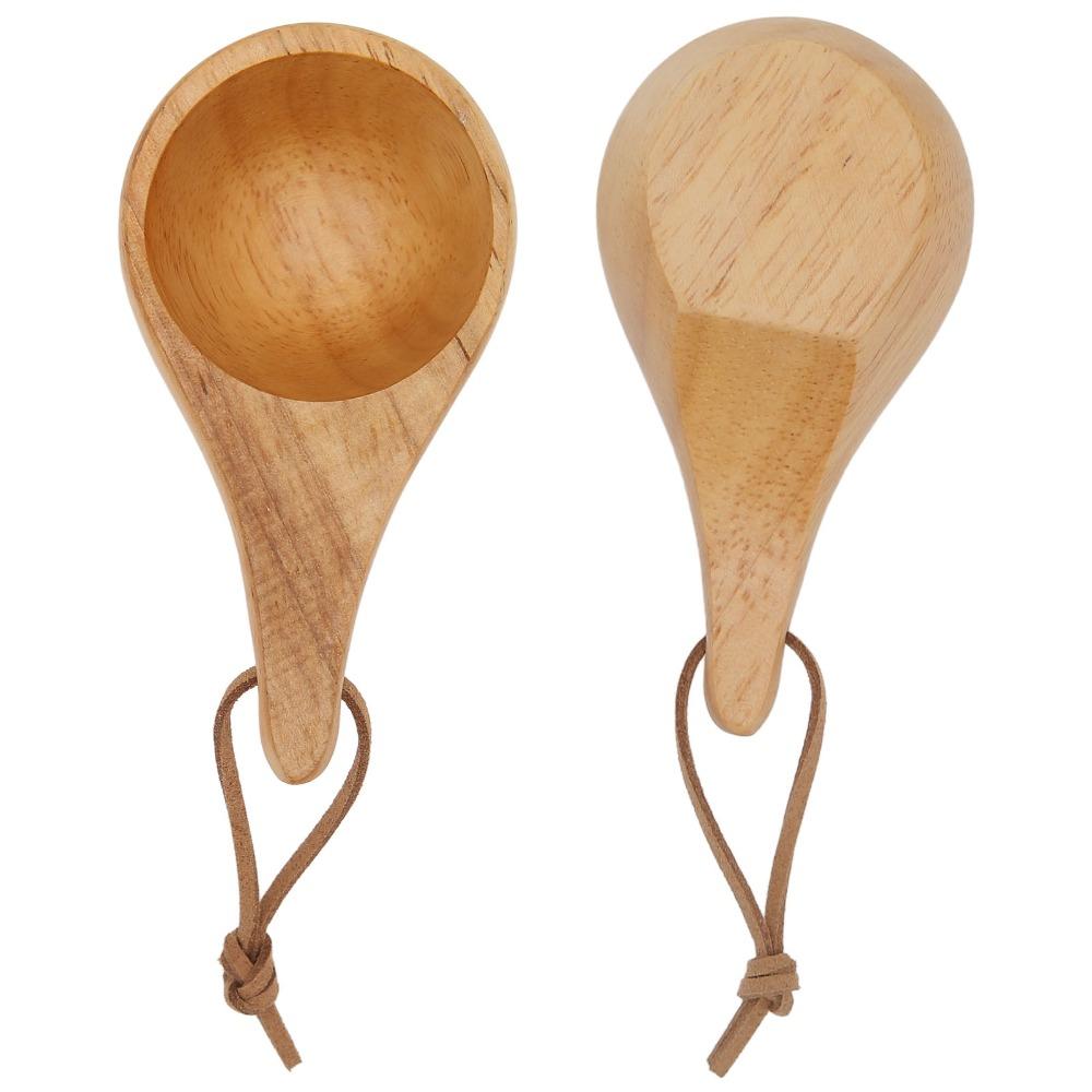 Kaffeetasse aus Kautschukholz, nordischer Stil, Holztasse, Wikinger-Kaffeetasse, tragbare Holztasse für Partys