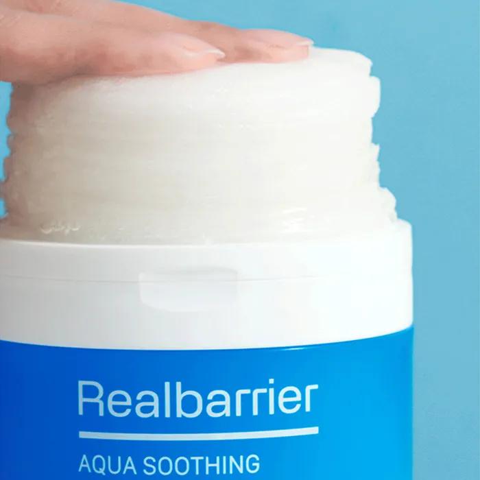 Real Barrier Aqua Soothing Ampoule Pad 130ml [70 sheets]