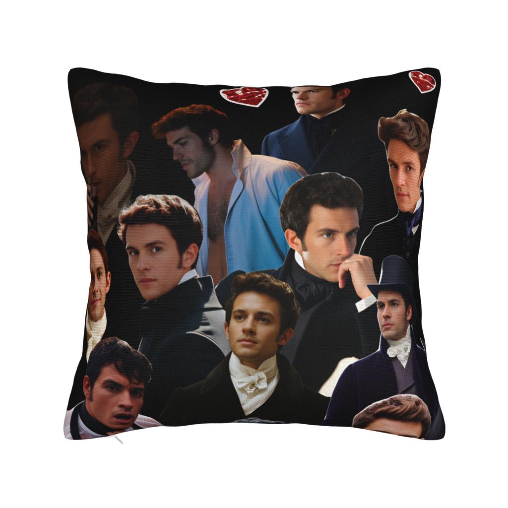 Pillow Cover Jonathan Bailey Vintage Bootleg Graphic Cushion Cover Vintage Pillow Case For Living Room Chair Pillowcases
