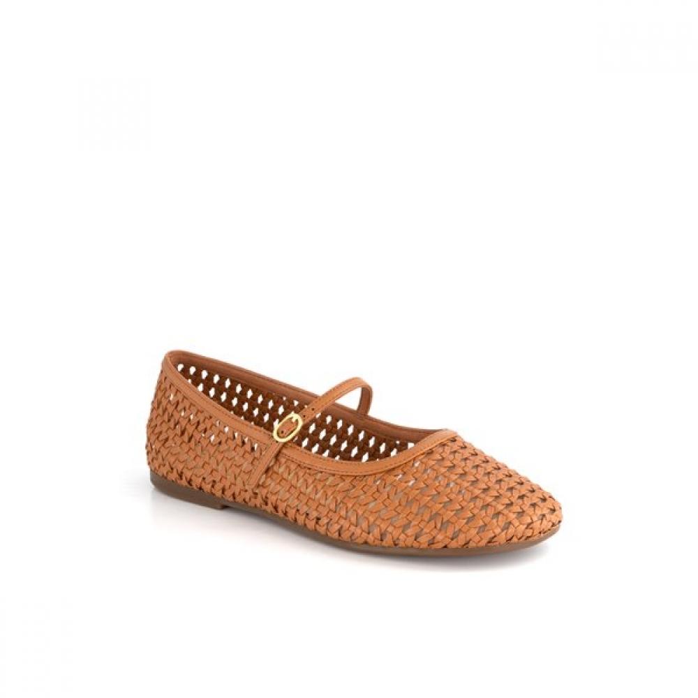 

Clarks Women Libia Sky Ballet Flat Shoes Clasam6404we3 220/Braun