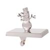 Mantel Shelf Christmas Stocking Holders Heavy Duty Silver Metal Mantel Hooks with Non-Slip Pads Stainless Steel 4 Styles