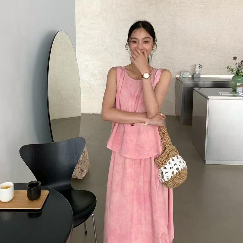 MIXMAX Casual Versatile Temperament Fashionable Age-Reducing and Slimming Set