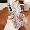 Colorful Marble Print Case For Samsung A57 S26 Ultra A37 A17 A56 A36 A26 A16 A55 A35 A25 A15 A54 5G S21 FE S22 S23 S24 S25 Plus Clear TPU Soft Cover